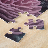 Puzzle rose de sirène noire (Côté)