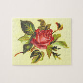 Puzzle Rose de style Vintage (Horizontal)