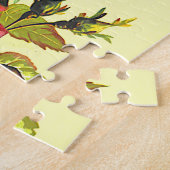 Puzzle Rose de style Vintage (Côté)