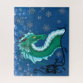 Puzzle Rose d'hiver Dragon (Vertical)