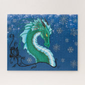Puzzle Rose d'hiver Dragon (Horizontal)