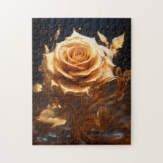 Puzzle Rose d'or (Vertical)