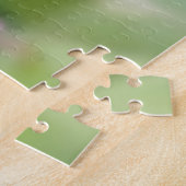 Puzzle Rose en gouttes de pluie (Côté)