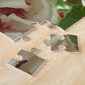 Puzzle rose et blanc (Côté)