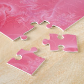 Puzzle rose et blanc (Côté)