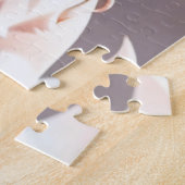 Puzzle Rosé Et Blanc Fluffé (Côté)