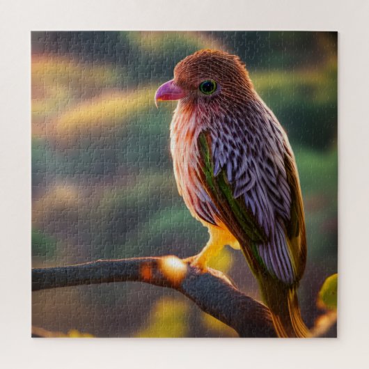 Puzzle rose et or Finch-a-keet Jigsaw (Vertical)