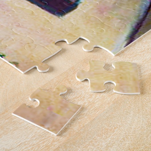 Puzzle Rose et Statuette, Gauguin (Côté)