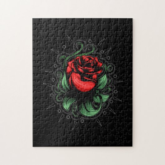 Puzzle Rose Extraordinaire (Vertical)