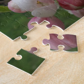 Puzzle rose Fleur Blanc (Côté)