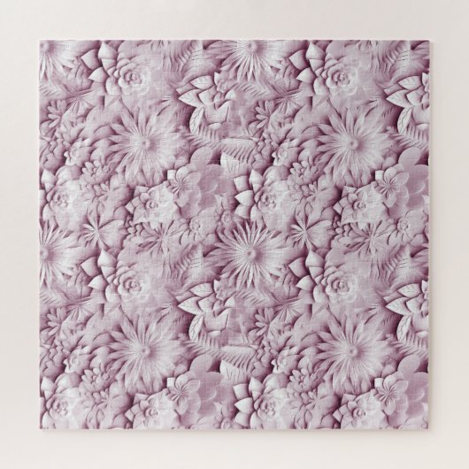 Puzzle rose floral (Horizontal)