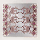 Puzzle rose floral (Horizontal)
