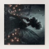 Puzzle Rose foncé (Horizontal)