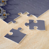 Puzzle Rose foncé - Mandelbrot Fractal (Côté)