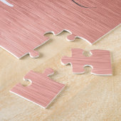 Puzzle Rose Gold brossé Parties scintillant métallique No (Côté)
