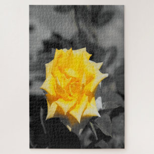 Puzzle Rose jaune