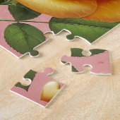 Puzzle rose jaune (Côté)