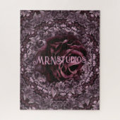 Puzzle Rose Mandala (Vertical)