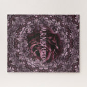 Puzzle Rose Mandala (Horizontal)