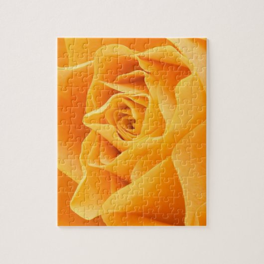 Puzzle Rose orange (Vertical)