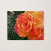Puzzle Rose orange (Horizontal)