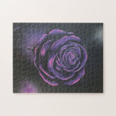 Puzzle "Rose pourpre" (Horizontal)