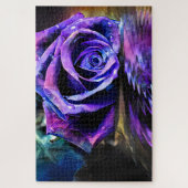 Puzzle Rose pourpre (Vertical)