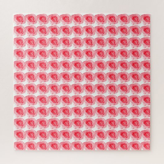 Puzzle Rose rose (Vertical)