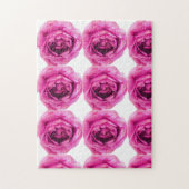 Puzzle Rose rose (Vertical)