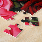 Puzzle rose, rose et rouge (Côté)