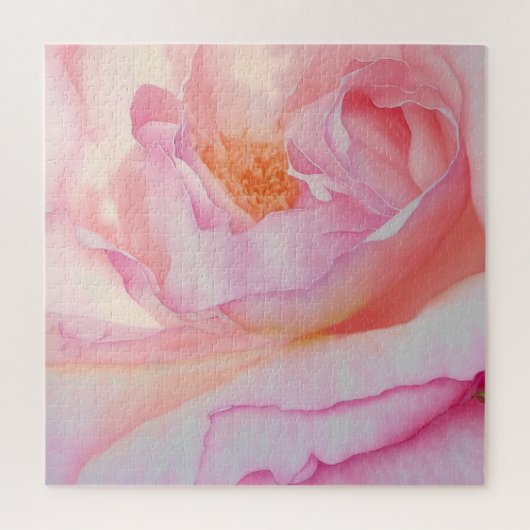 Puzzle rose rose pétale (Vertical)