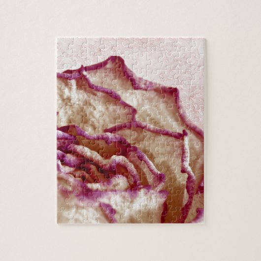 Puzzle Rose rose séchée (Vertical)