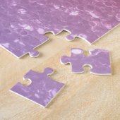 Puzzle Rose rose violet lavande faux pétille parties scin (Côté)
