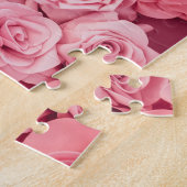 Puzzle rose Roses (Côté)