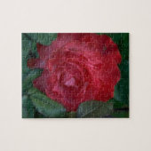 Puzzle Rose rouge (Horizontal)