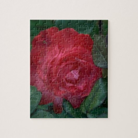 Puzzle Rose rouge (Vertical)