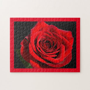Puzzle Rose rouge