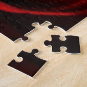 Puzzle Rose rouge (Côté)