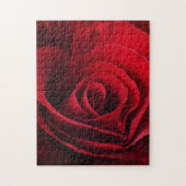 Puzzle Rose rouge de Valentine (Vertical)