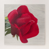 Puzzle Rose rouge - Rose rouge (Horizontal)