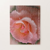Puzzle Rose sauvage Puzzles Roses de pêche personn (Vertical)