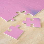 Puzzle Rose simple solide (Côté)