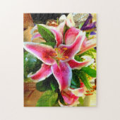 puzzle rose stargazer (Vertical)