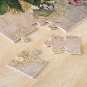 Puzzle Rose Steampunk | Pink and Gold Sophisticated (Côté)