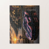 Puzzle Rose Titanium — Luxury Pink Metallic Supercar (Vertical)