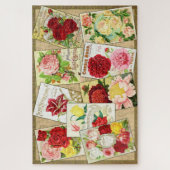 Puzzle Rose vintage (Vertical)