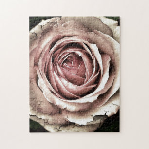 Puzzle Rose vintage