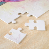 Puzzle rose violet - Peinture (Côté)