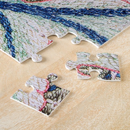 Puzzle Rose Wreath, William Morris (Côté)