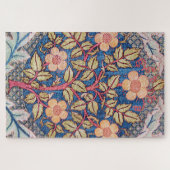 Puzzle Rose Wreath, William Morris (Horizontal)
